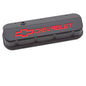 Black Crinkle W/ Red Chevy Logo