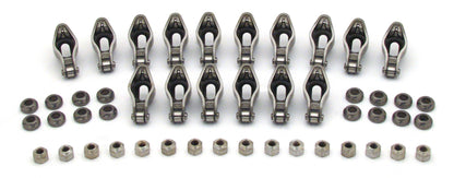 Magnum Roller 1.52 Ratio Rocker Arm Set For '88+ Chevrolet SBC W/ 3/8" Stud