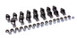 Magnum Roller 1.6 Ratio Rocker Arm Set For '88+ Chevrolet SBC W/ 3/8" Stud