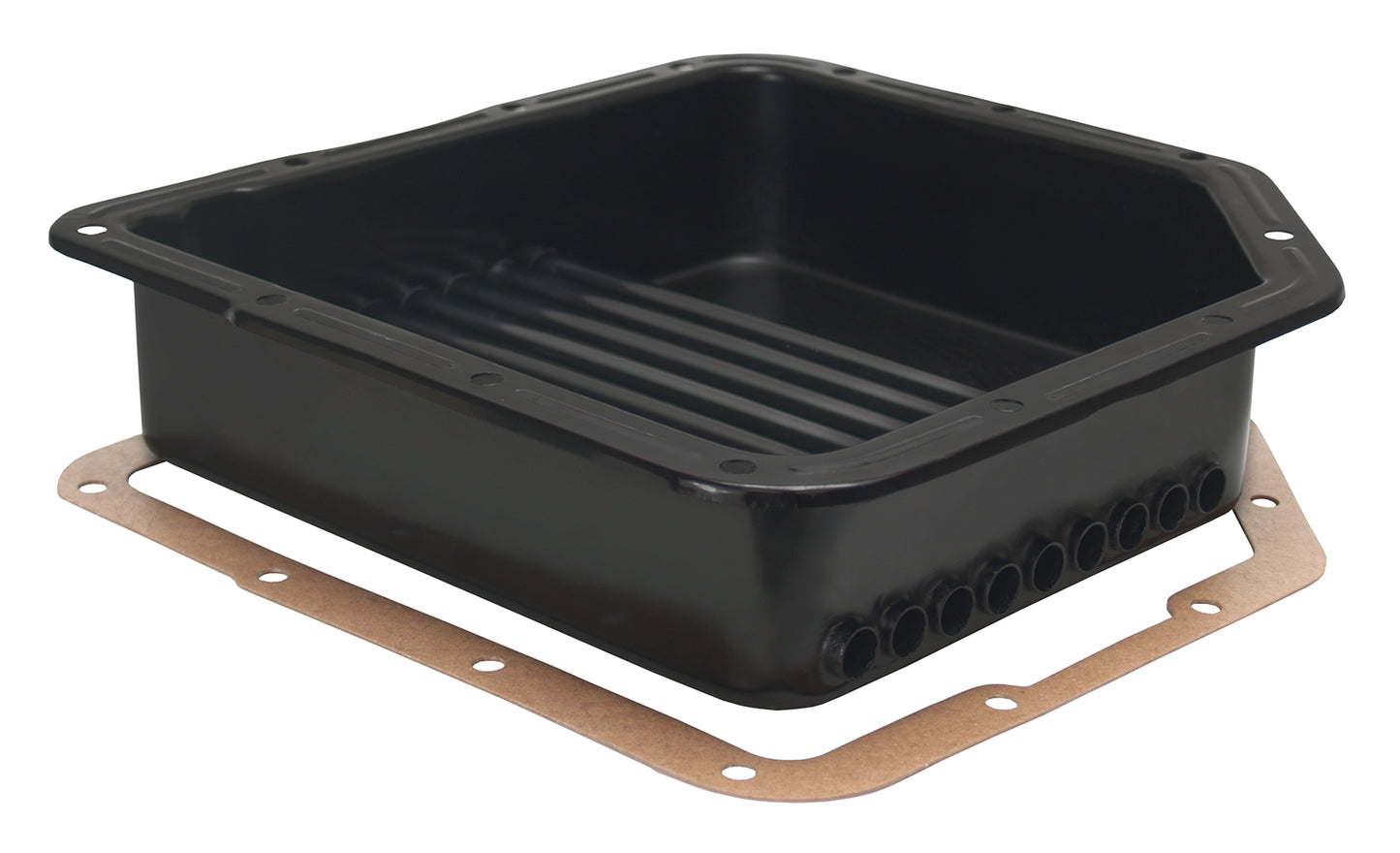 Transmission Cooling Pan Reduces Fluid Temps Up To 50°F Increase Capacity