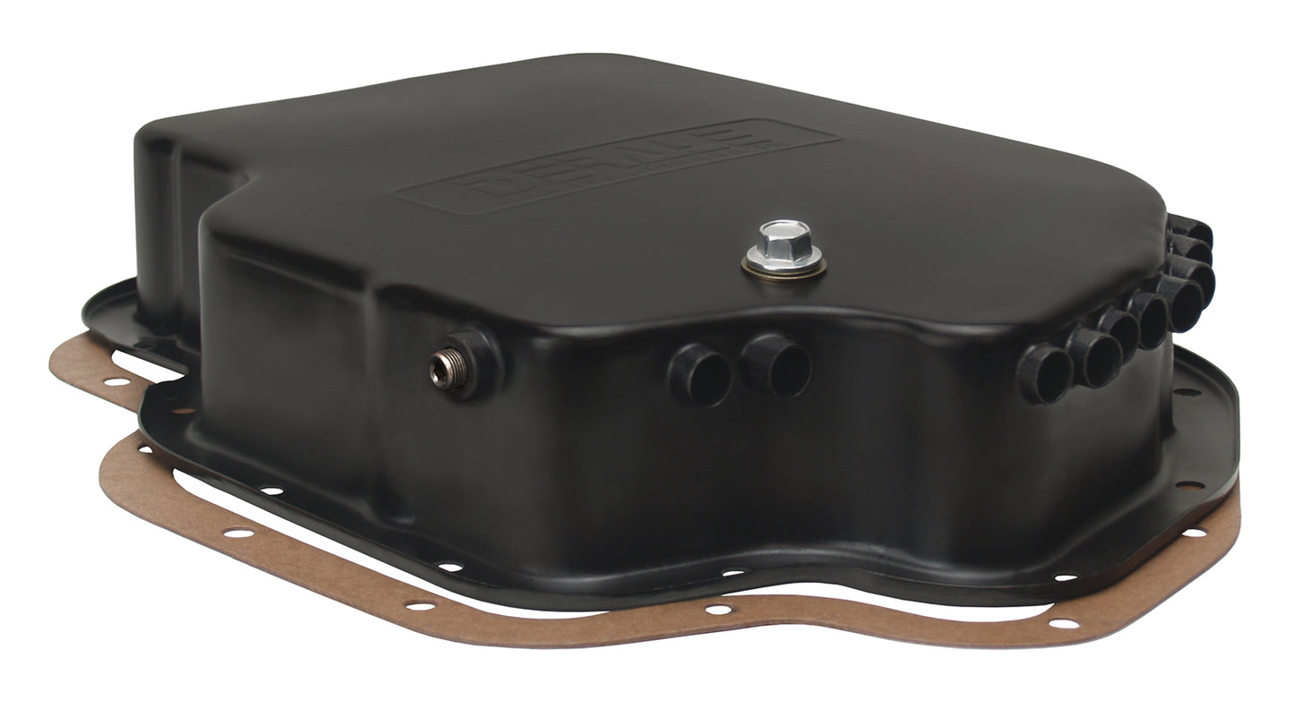 Transmission Cooling Pan Reduces Fluid Temps Up To 50°F Increase Capacity
