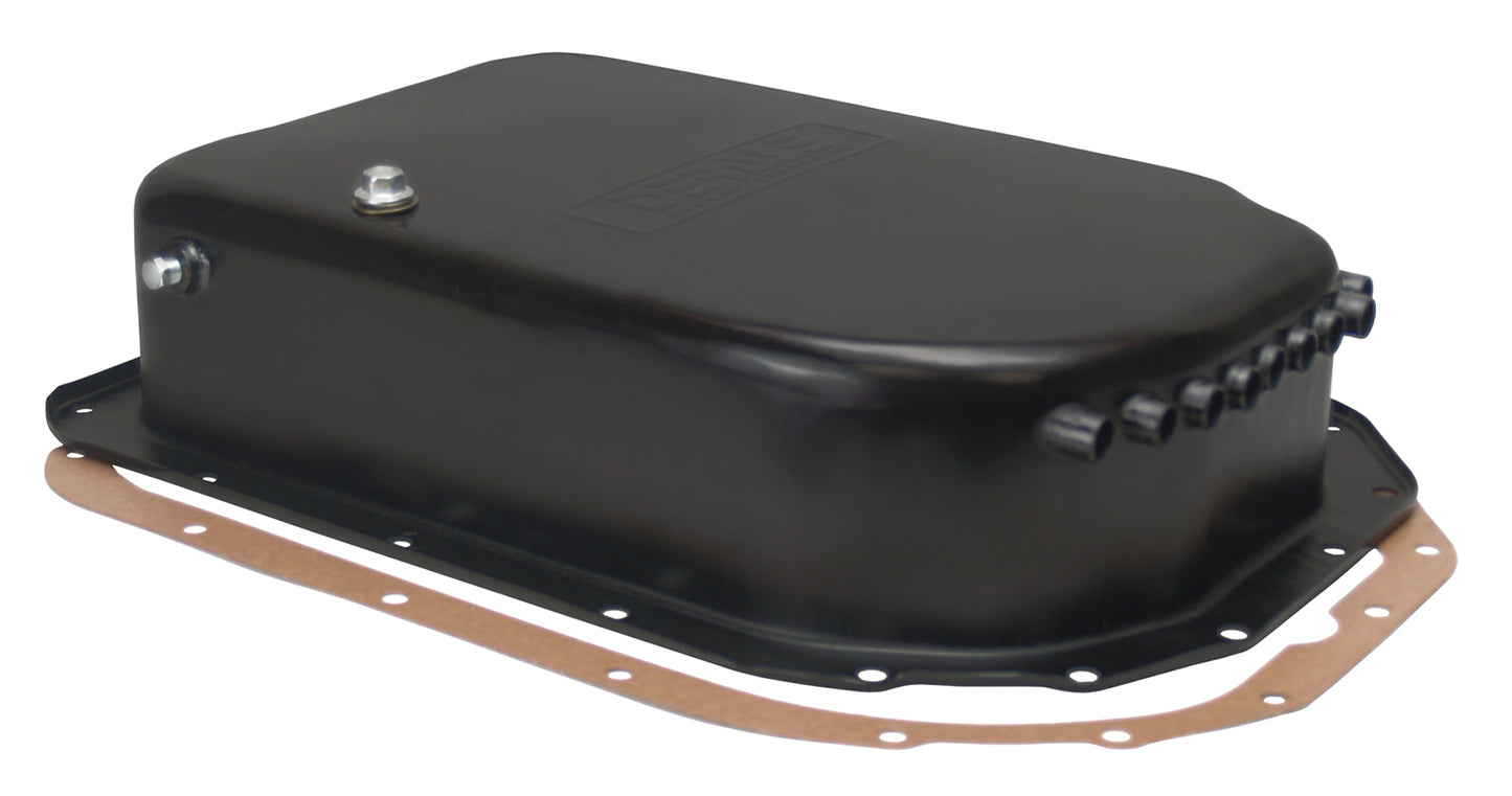 Transmission Cooling Pan Reduces Fluid Temps Up To 50°F Increase Capacity