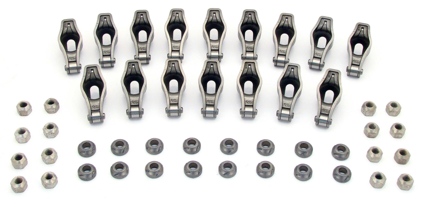 Magnum Roller 1.6 Ratio Rocker Arm Set For Ford 289-351W W/ 3/8" Stud