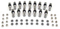 Magnum Roller 1.6 Ratio Rocker Arm Set For Ford 289-351W W/ 3/8" Stud