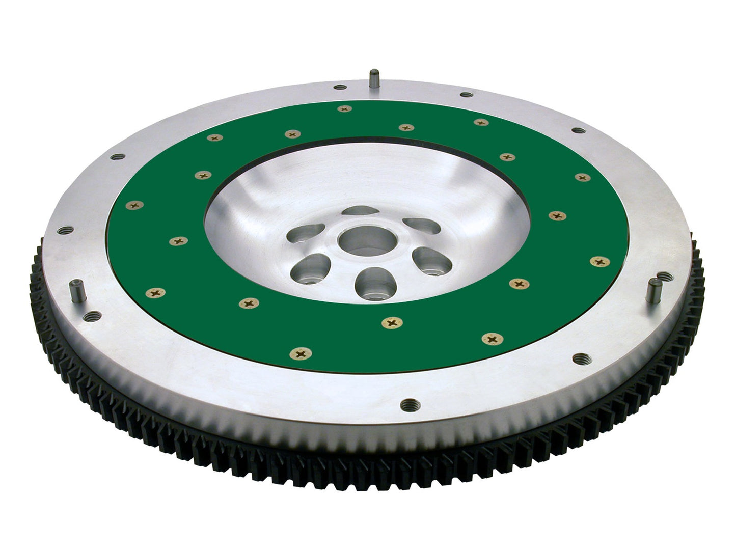 Fidanza Flywheel-Aluminum PC Nis15; High Performance;Lightweight With Replaceable Friction