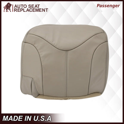 2000-2002 GMC Yukon XL Rear Back Captain Seat 50/50 or Bench Seat 60/40 Bottom Seat Cover Tan