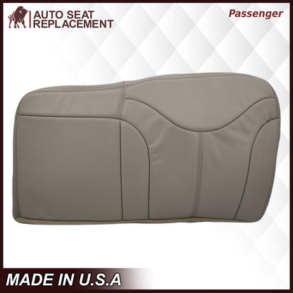 2000-2002 GMC Yukon XL Rear Back Captain Seat 50/50 or Bench Seat 60/40 Bottom Seat Cover Tan