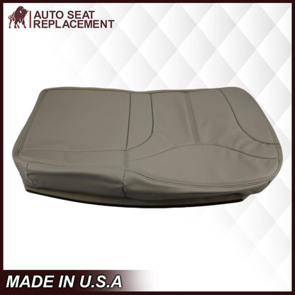 2000-2002 GMC Yukon XL Rear Back Captain Seat 50/50 or Bench Seat 60/40 Bottom Seat Cover Tan