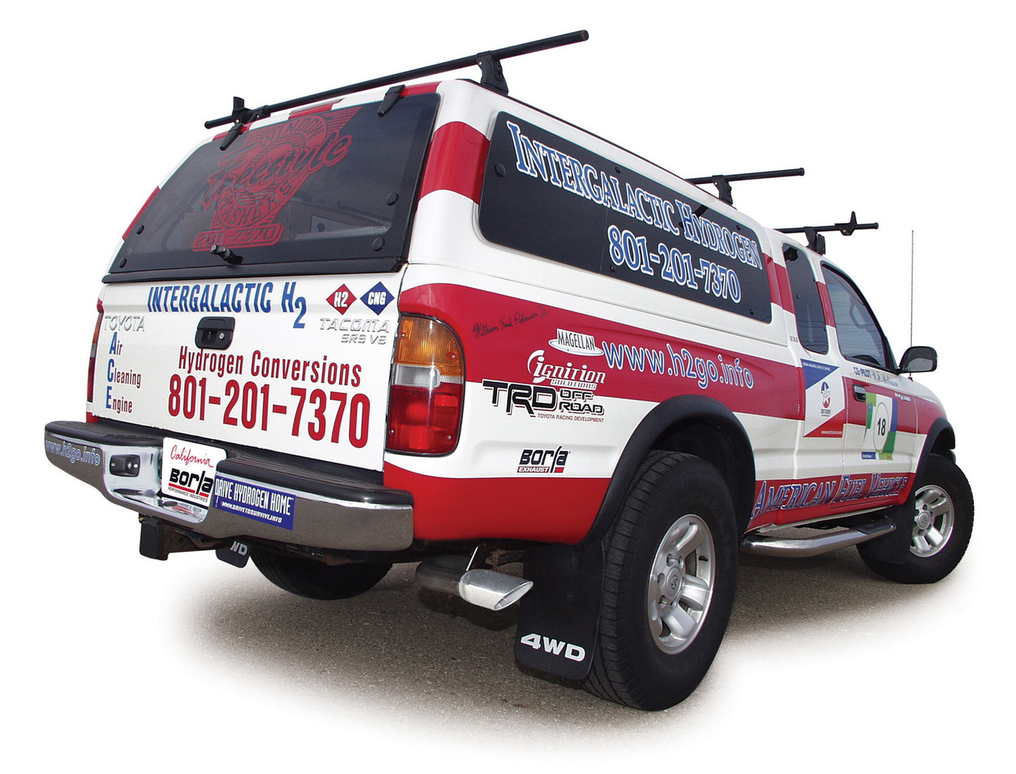 1995-1999 Toyota Tacoma Cat-Back™ Exhaust System Touring Part # 14597
