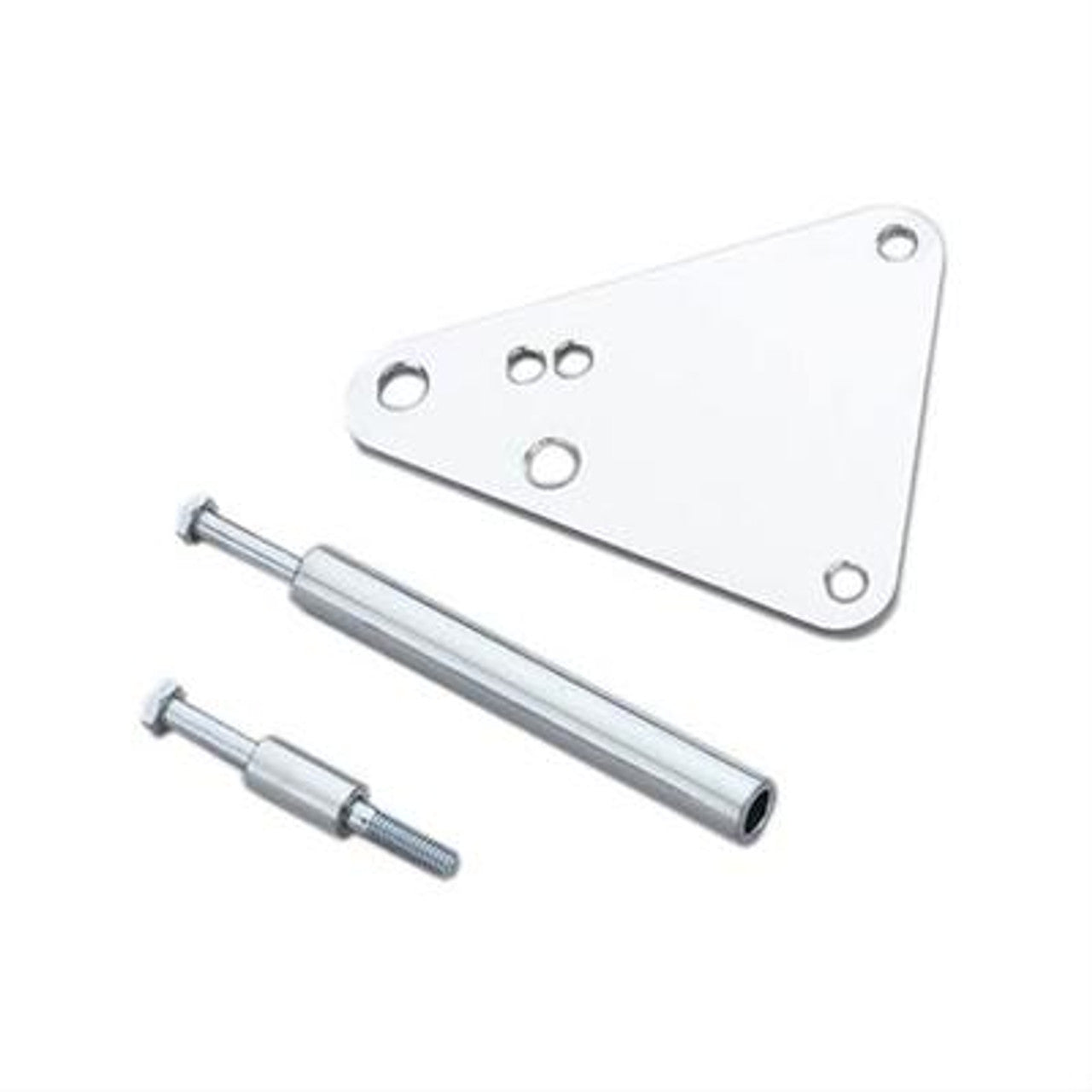 Small Block Ford Tensioner Bracket - AC & PS Elimination - Silver