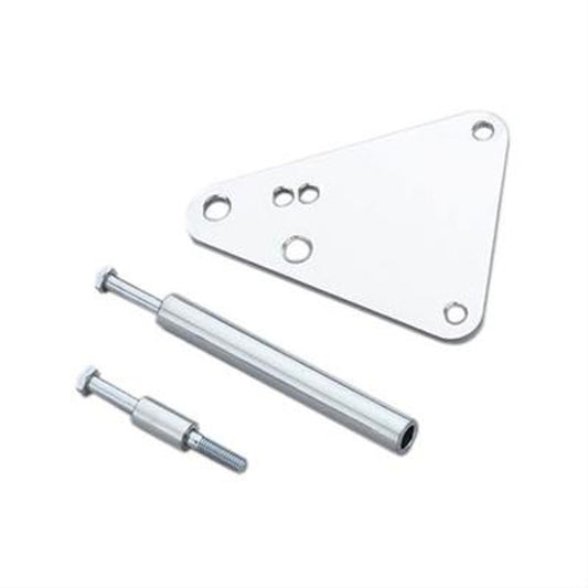 Small Block Ford Tensioner Bracket - AC & PS Elimination - Silver