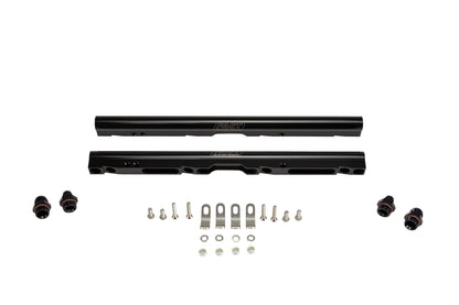 Black Billet Fuel Rail Kit For LSX 92mm And GM LS1/LS6 Intake Manifolds