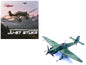 Junkers Ju 87G2 Stuka Bomber Aircraft "10.(Pz)/SG 2 Immelmann T6+BB Oberst Hans-Ulrich Rudel Romania" (1944) German Luftwaffe "Wing" Series 1/72 Diecast Model by Panzerkampf  free shipping USA