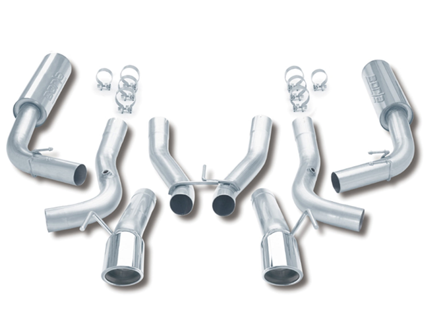 1996-2002 Dodge Viper GTS/ RT-10 Cat-Back™ Exhaust System S-Type Part # 14663