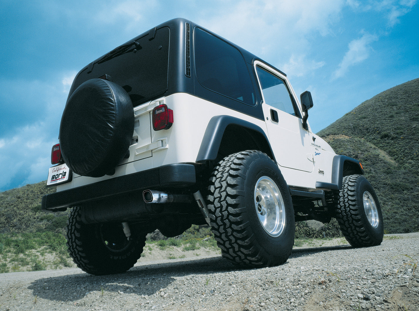 1997-1999 Jeep Wrangler TJ Cat-Back Exhaust System Touring