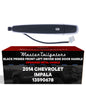 Exterior Door Handle Black Primed Replacement for Chevrolet Impala (2014) OE Part # 13590678 | Front Left Driver Side