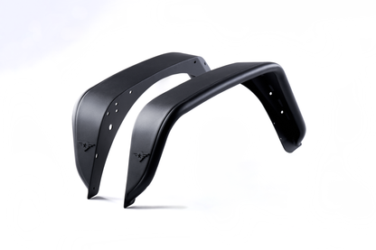 Jeep JK/JKU Full Assault Black Aluminum Fender Kit - Rear