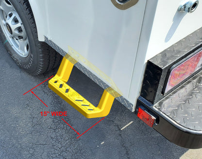Carr - 150101-1 - Underbody Access Step - XP3 Black Powder Coat - Single