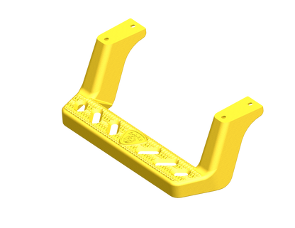 Carr - 150107-1 - Underbody Access Step - XP7 Safety Yellow Powder Coat - Single