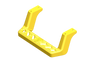 Carr - 150107-1 - Underbody Access Step - XP7 Safety Yellow Powder Coat - Single