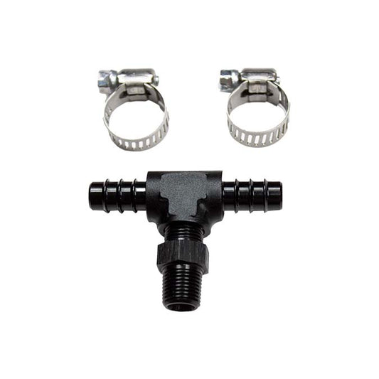 Nitrous Express - 1/8NPT X 1/4 HOSE BARB TEE - 15234