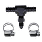Nitrous Express - 5/16 FUEL T   5/16 HOSE BARB TO 4AN MALE - 15235