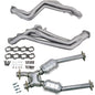 99-04 MUSTANG COBRA 1-5/8 LONG TUBE HEADERS PLUS MID PIPE (TITANIUM CERAMIC)