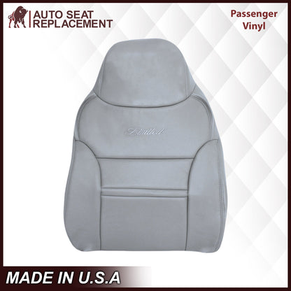 2000-2001 Ford Excursion Seat Cover in Gray: Choose From Variation