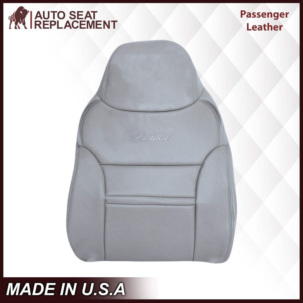 2000-2001 Ford Excursion Seat Cover in Gray: Choose From Variation