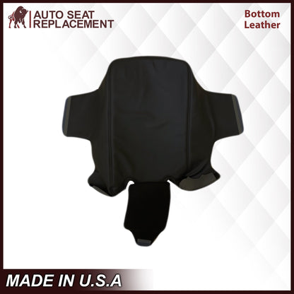 2003-2007 Chevy Silverado/Avalanche & GMC Sierra work Truck Middle Baby Seat Cover in Dark Gray 40/20/40: Choose Leather or Vinyl