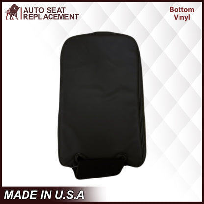 2003-2007 Chevy Silverado/Avalanche & GMC Sierra work Truck Middle Baby Seat Cover in Dark Gray 40/20/40: Choose Leather or Vinyl