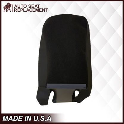 2003-2007 Chevy Silverado/Avalanche & GMC Sierra work Truck Middle Baby Seat Cover in Dark Gray 40/20/40: Choose Leather or Vinyl