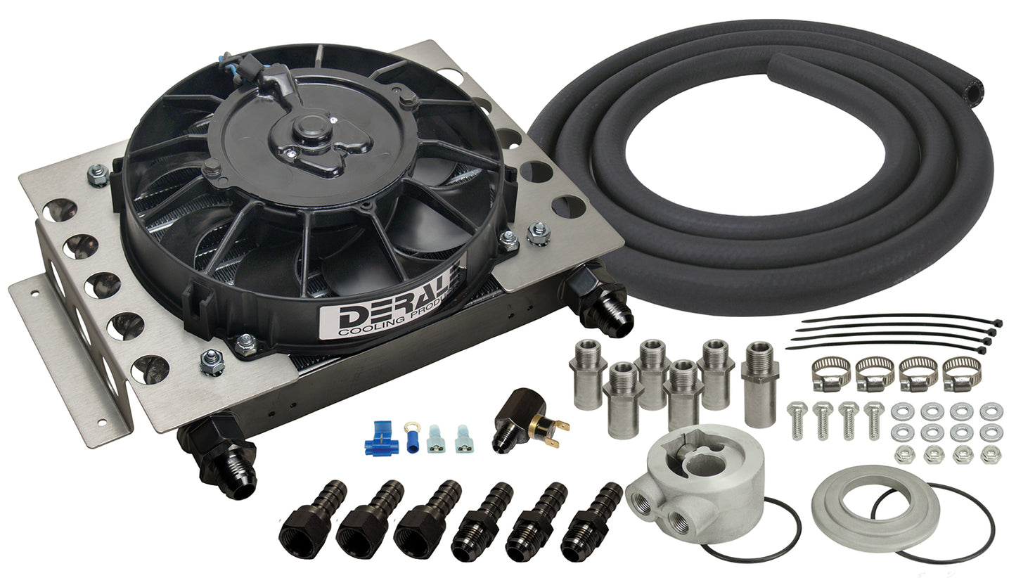 Standard Engine Spin On Adapter With 1/2" NPT Ports 18x1.5mm Engine Thread