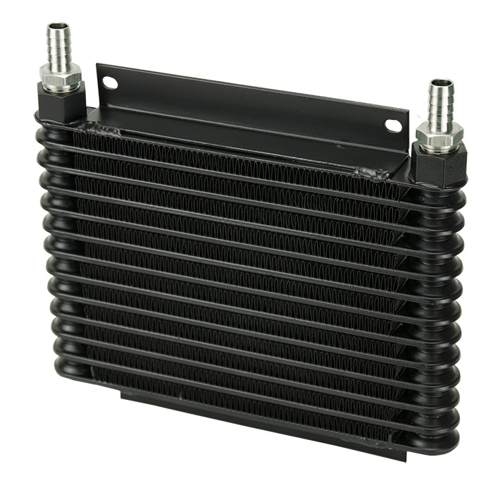 13 Row Atomic-Cool Plate & Fin Replacement Oil Cooler 1/2" Hose Barb