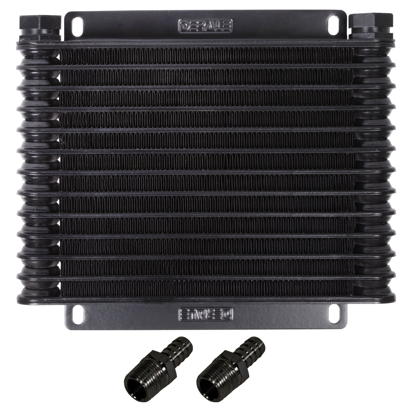 13 Row Atomic-Cool Plate & Fin Replacement Oil Cooler 1/2" Hose Barb