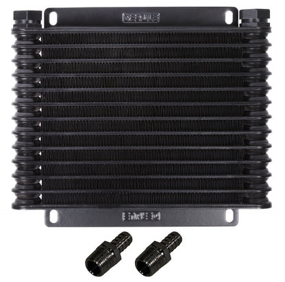 13 Row Atomic-Cool Plate & Fin Replacement Oil Cooler 1/2" Hose Barb