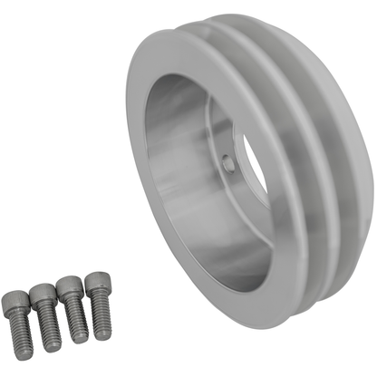 Small Block Ford Crank Pulley - 2V - 4 Bolt  Early - 5.75"