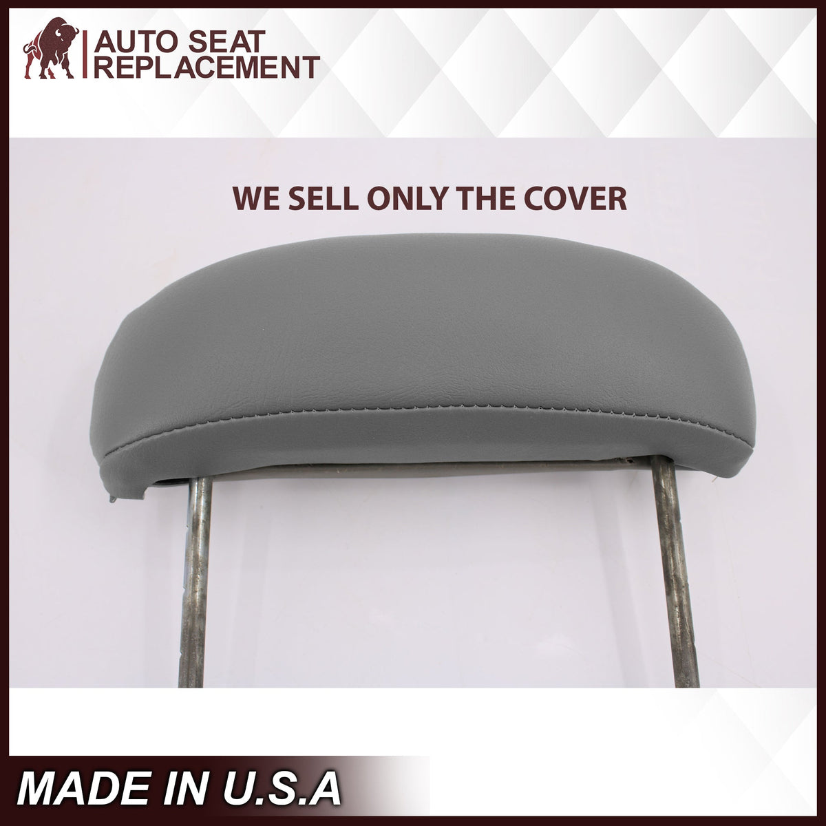 1995-1999 GMC Sierra SLT SLE 2nd Row Bench Seat Cover in Gray: Choose your options