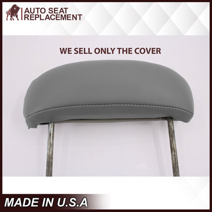 1995-1999 GMC Yukon Suburban SLT SLE 2nd Row Bench Seat Cover in Gray: Choose your options