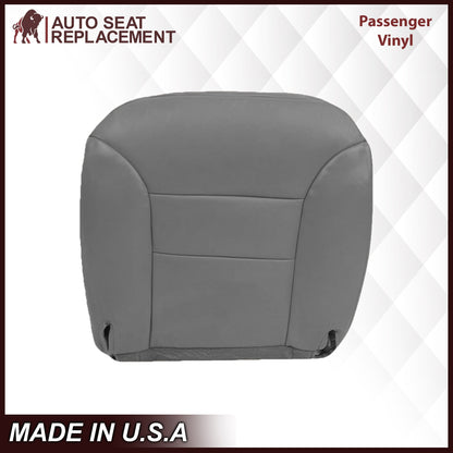 1995-1999 Chevy Tahoe/Suburban/Silverado Seat Cover in Gray (60/40 Bench Bottoms): Choose your options
