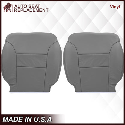 1995-1999 Chevy Tahoe/Suburban/Silverado Seat Cover in Gray (60/40 Bench Bottoms): Choose your options