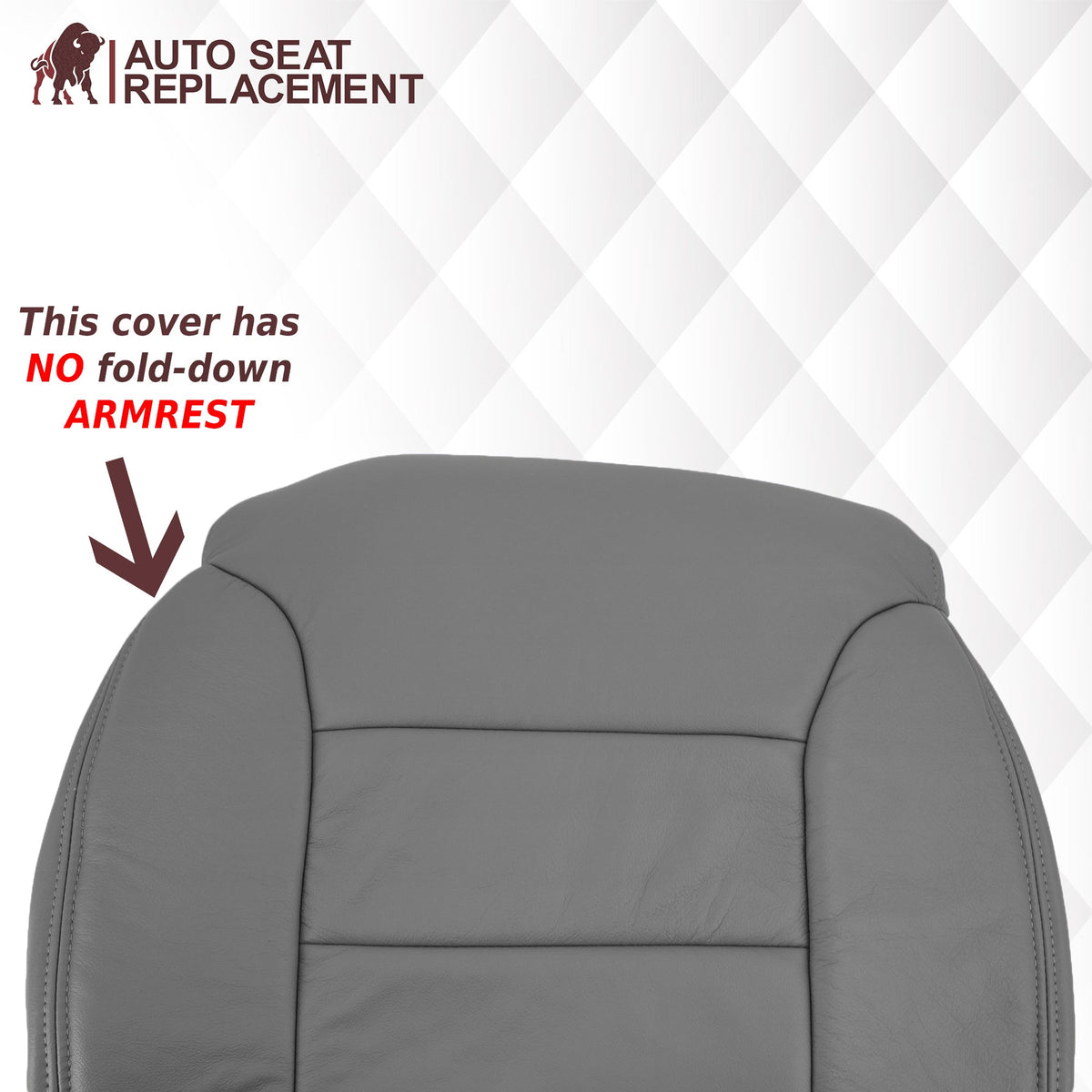 1995-1999 Chevy Tahoe/Suburban/Silverado Seat Cover in Gray (60/40 Bench Bottoms): Choose your options