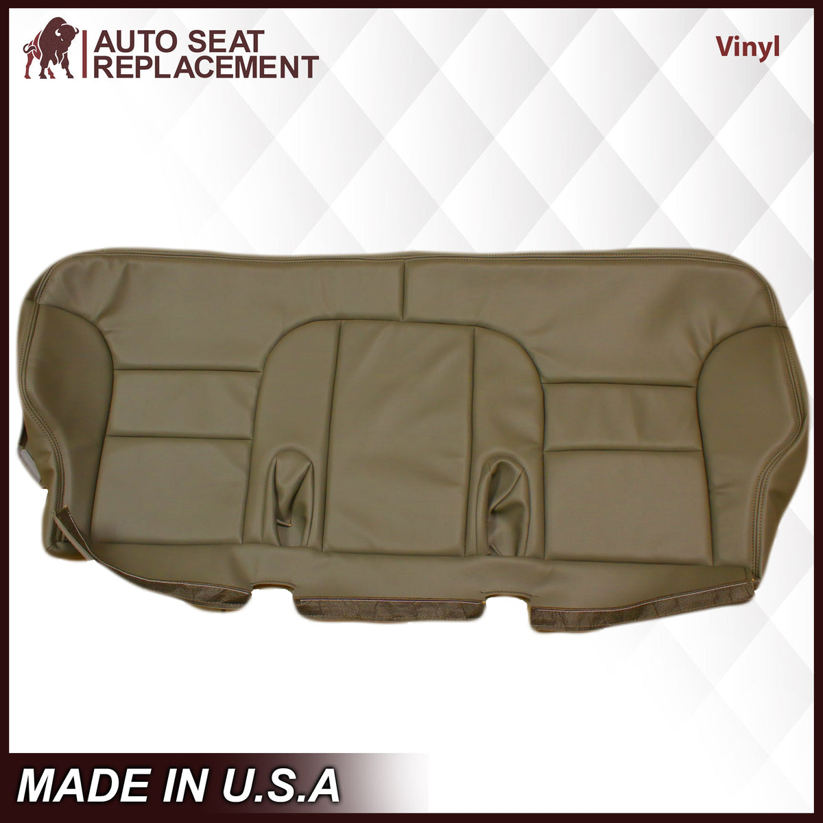 1995-1999 GMC Yukon Suburban SLT SLE 2nd Row Bench Seat Cover in Tan: Choose your options