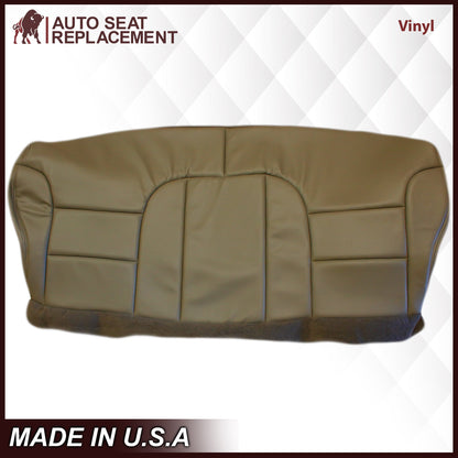 1995-1999 GMC Yukon Suburban SLT SLE 2nd Row Bench Seat Cover in Tan: Choose your options