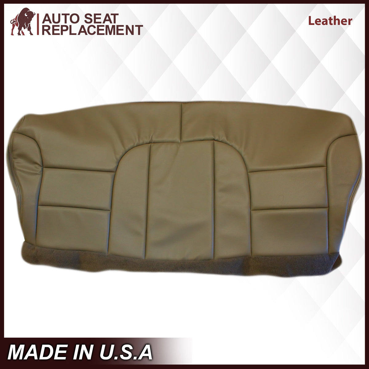 1995-1999 GMC Yukon Suburban SLT SLE 2nd Row Bench Seat Cover in Tan: Choose your options