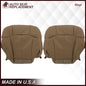 1999-2002 Chevy Silverado Seat Cover in Medium Dark Oak Tan (trim code 672 or 67i)