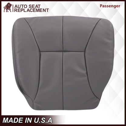 1998-2002 Dodge Ram 1500 2500 3500 Single Cab Seat Cover in Mist Gray: Choose From Variation