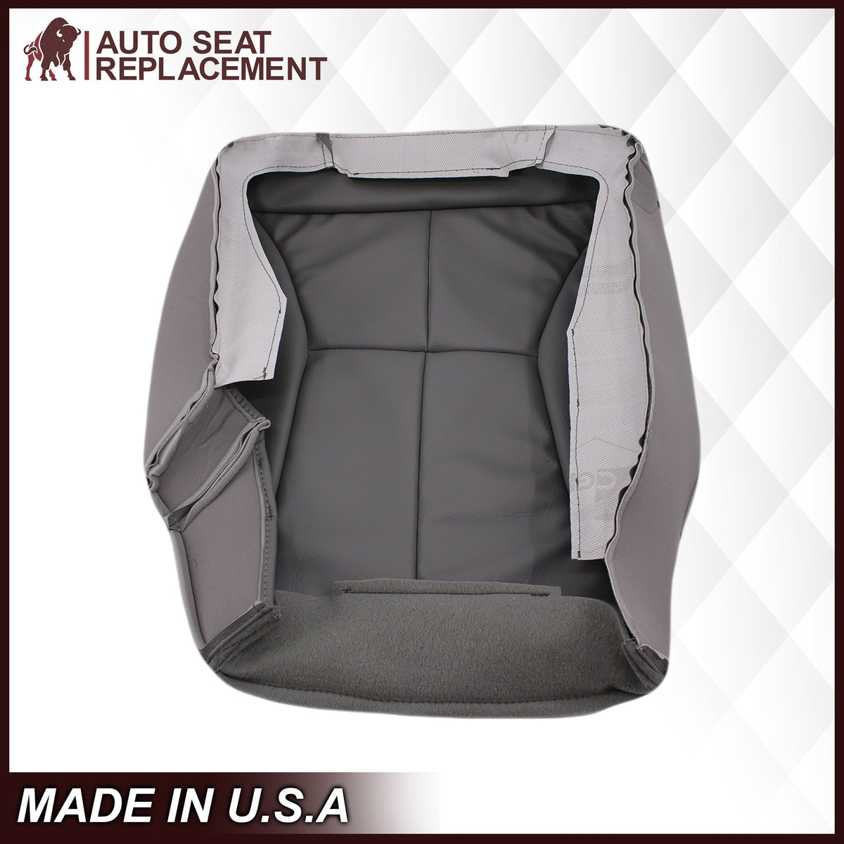 1998-2002 Dodge Ram 1500 2500 3500 Single Cab Seat Cover in Mist Gray: Choose From Variation