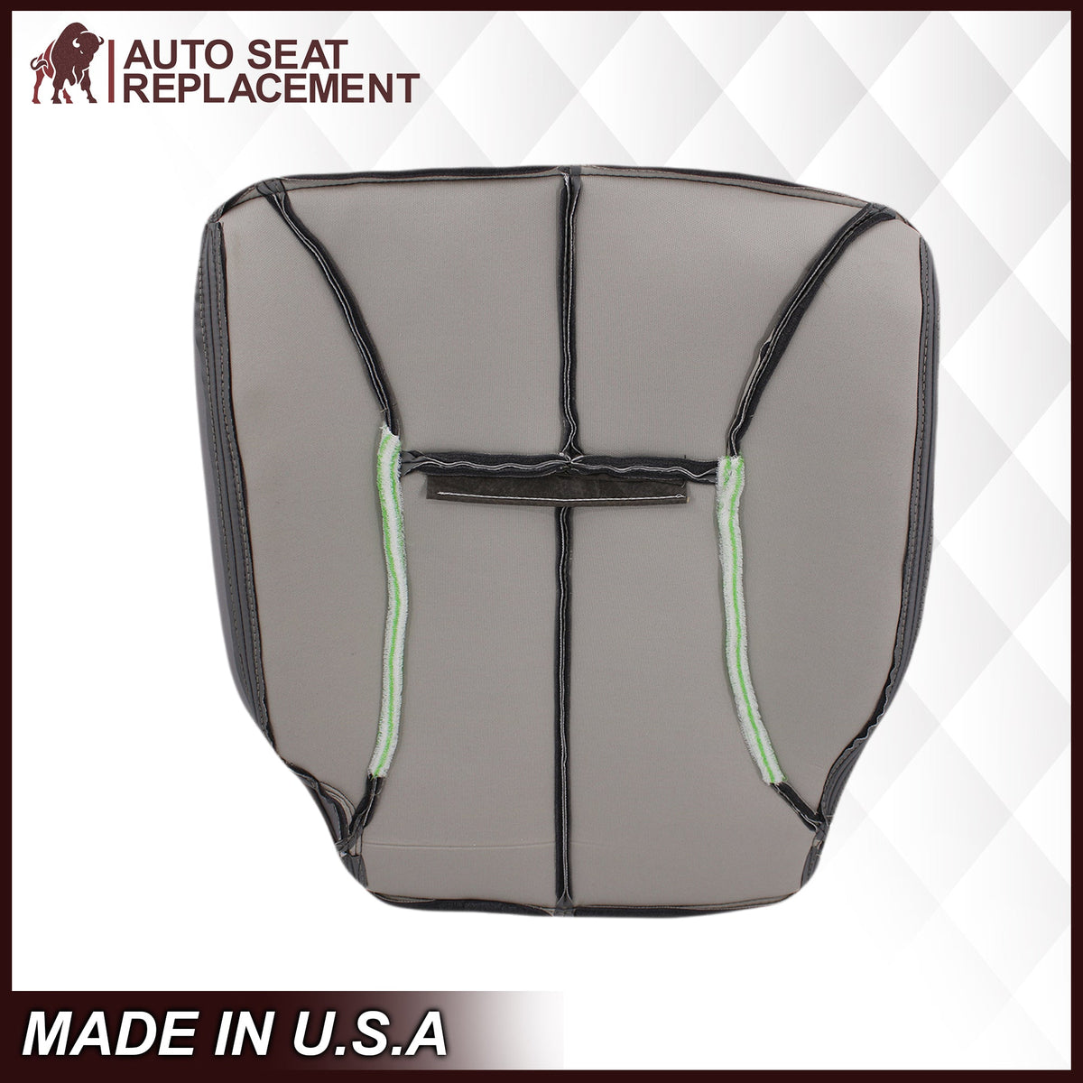 1998-2002 Dodge Ram 1500 2500 3500 Single Cab Seat Cover in Mist Gray: Choose From Variation