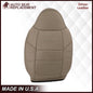 2001 Ford F250 F350 Lariat Perforated Seat Cover in Tan: Choose Leather or Vinyl